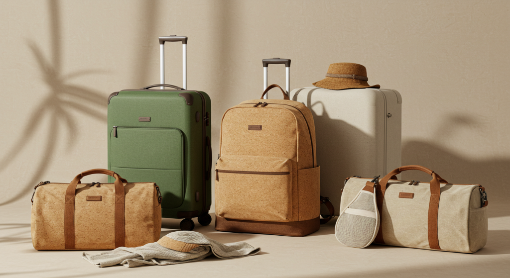 sustainable travel gear - Eco-Friendly Luggage and Bags