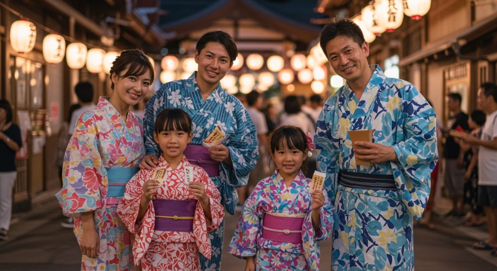 Family enjoying Japan with kids - Japan travel guide for families