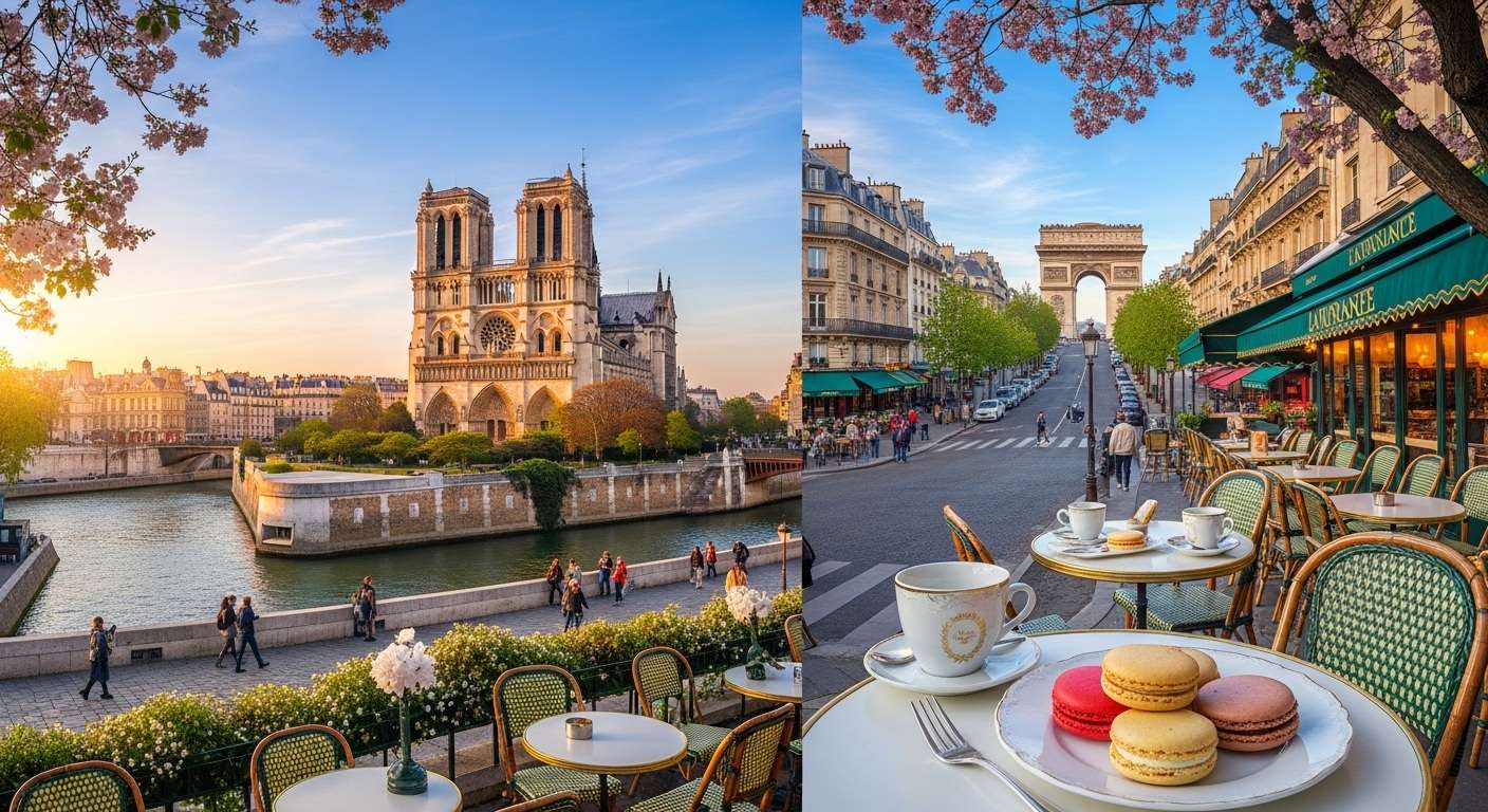 5-Day Paris Itinerary Arc de Triomphe View