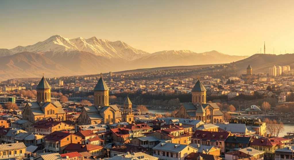 Tbilisi skyline – Georgia best budget travel 2025